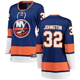 Women's Ross Johnston New York Islanders Fanatics Branded Home Jersey - Breakaway Blue