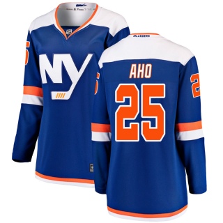 Women's Sebastian Aho New York Islanders Fanatics Branded Alternate Jersey - Breakaway Blue