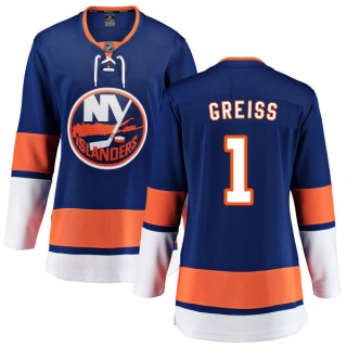 Women's Thomas Greiss New York Islanders Fanatics Branded Home Jersey - Breakaway Blue
