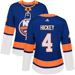 Women's Thomas Hickey New York Islanders Adidas Home Jersey - Authentic Royal