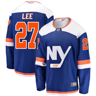 Youth Anders Lee New York Islanders Fanatics Branded Alternate Jersey - Breakaway Blue