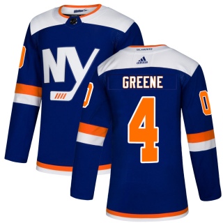 Youth Andy Greene New York Islanders Adidas Alternate Jersey - Authentic Blue