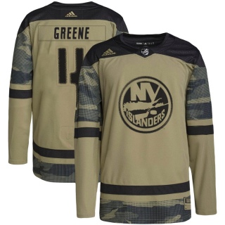 Youth Andy Greene New York Islanders Adidas Military Appreciation Practice Jersey - Authentic Camo