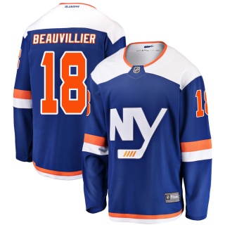 Youth Anthony Beauvillier New York Islanders Fanatics Branded Alternate Jersey - Breakaway Blue