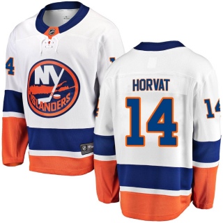 Youth Bo Horvat New York Islanders Fanatics Branded Away Jersey - Breakaway White