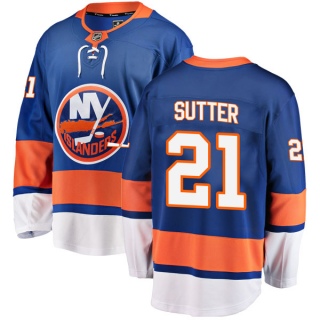 Youth Brent Sutter New York Islanders Fanatics Branded Home Jersey - Breakaway Blue