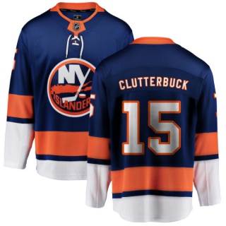 Youth Cal Clutterbuck New York Islanders Fanatics Branded Home Jersey - Breakaway Blue