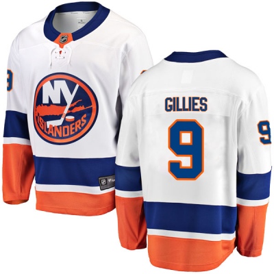 Youth Clark Gillies New York Islanders Fanatics Branded Away Jersey - Breakaway White