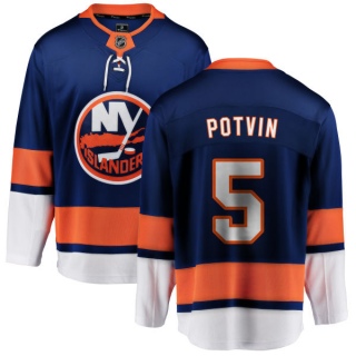 Youth Denis Potvin New York Islanders Fanatics Branded Home Jersey - Breakaway Blue