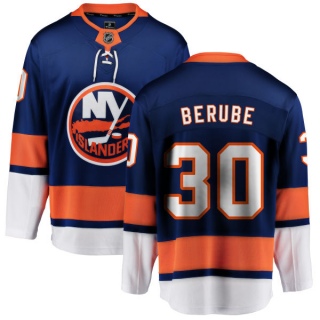 Youth Jean-Francois Berube New York Islanders Fanatics Branded Home Jersey - Breakaway Blue