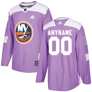 Youth Kelly Hrudey New York Islanders Adidas Fights Cancer Practice Jersey - Authentic Purple