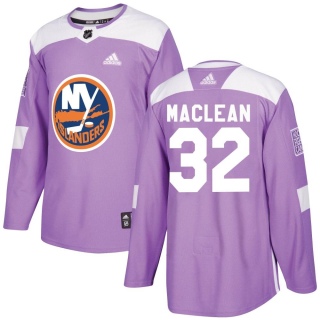 Youth Kyle Maclean New York Islanders Adidas Kyle MacLean Fights Cancer Practice Jersey - Authentic Purple