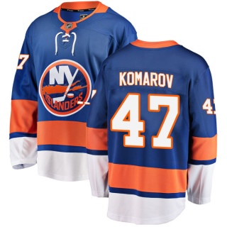 Youth Leo Komarov New York Islanders Fanatics Branded Home Jersey - Breakaway Blue