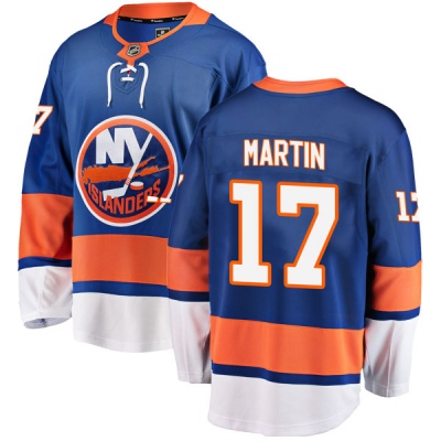 Youth Matt Martin New York Islanders Fanatics Branded Home Jersey - Breakaway Blue