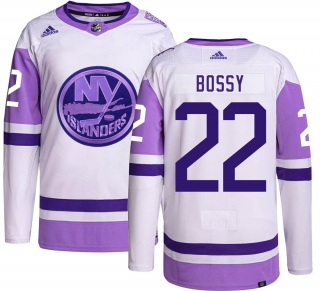 Youth Mike Bossy New York Islanders Adidas Hockey Fights Cancer Jersey - Authentic