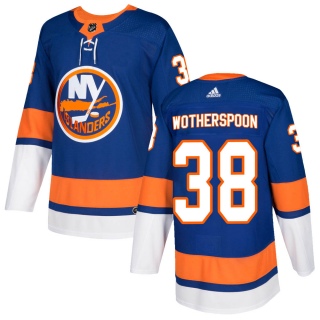 Youth Parker Wotherspoon New York Islanders Adidas Home Jersey - Authentic Royal
