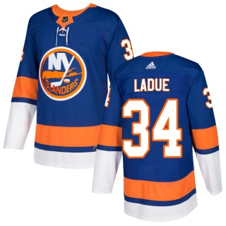 Youth Paul LaDue New York Islanders Adidas Home Jersey - Authentic Royal