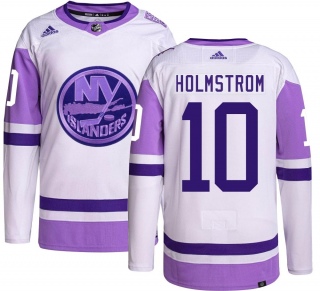 Youth Simon Holmstrom New York Islanders Adidas Hockey Fights Cancer Jersey - Authentic