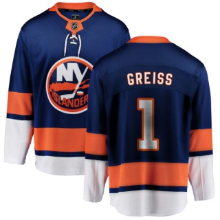 Youth Thomas Greiss New York Islanders Fanatics Branded Home Jersey - Breakaway Blue